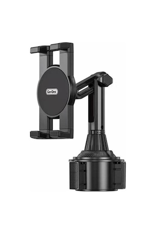 Araç İçi Telefon Tutucu Go Des GD-HD313 360 Oynar Başlıklı Bardaklık Tipi Tasarım