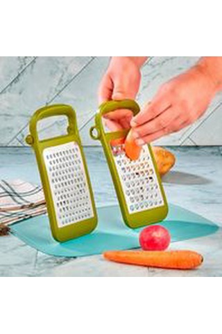 Mugiss Katlanabilir Ayrılabilir Rende-Yeşil