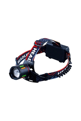 Bedotech Bd-62 10w Tg Led Alüminyum Alaşımlı Zoomlu Type-c Şarjlı Kafa Feneri Çok Renkli