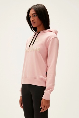 Bad Bear Frost Hoodie Kadın Sweatshirt Beyaz XL Pembe