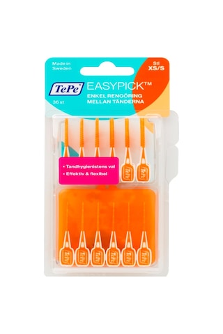 Tepe Easypick XS-S Silikon Saplı Kürdan 36'lı