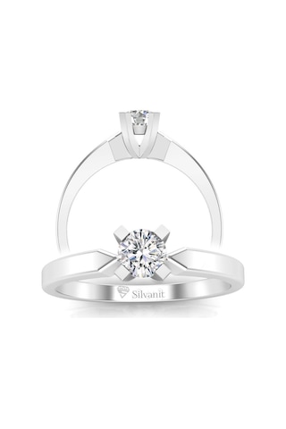 0,25 Karat Pırlanta Tektaş Yüzük (464653815)