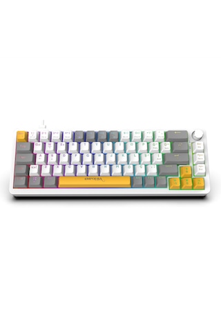 Ikg-457 Rgb Mekanik Oyuncu Klavyesi 68 Tuş Hot Swap Red Switch Multimedya Kontrol Düğmesi