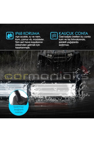 Cob 180 W Çakarlı Off Road 6'lı Led