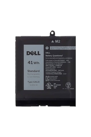 Dell 6tw9w, Mgcm5, Fh3k2 Notebook/laptop Bataryası Pili