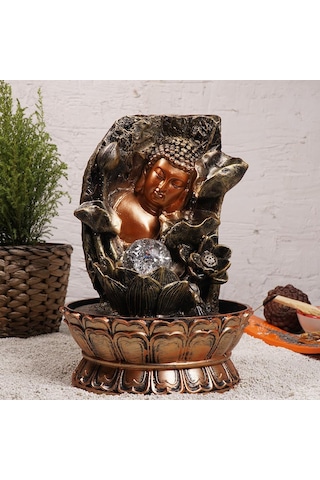 Zen Uyuyan Buddha Temalı Su Şelalesi