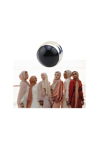 Tekli Güçlü Mıknatıslı Eşarp Şal Mıknatısı Çok Renkli