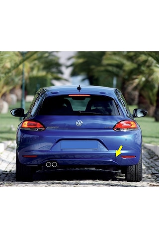 VW Scirocco 09-14 Arka Tampon Çeki Çekme Demiri Kapağı 1K8807441B