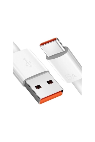 Şarj Kablosu 6 Amper Type-c Usb Hızlı Sarj