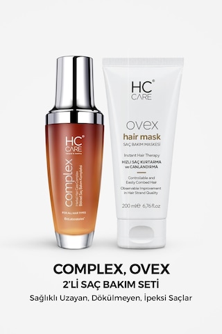 Hc Complex Ovex 2'li Saç Bakım Seti