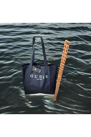 Guess-plaj-ve-günlük Kullanım İçin İdealdir Genişlik-49-derinlik-41- Vintage Lacivert