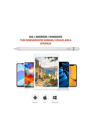 Samsung Galaxy Tabs10/s10 Ultra/s10+ Uyumlu Dokunmatik Kalem Çizim Ve Tasarım Tablet Kalemi