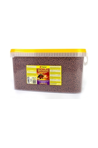 Tropical Cichlid Carnivore Medium Pellet 100 Gr Açık