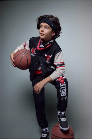 Defacto Nba Chıcago Bulls Pantolon Erkek Çocuk G7626a826spbk81 Siyah-bk81