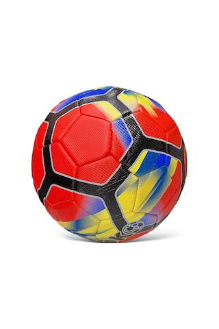 Jook 4 Astarlı Suni Deri Sert Zemin Halı Saha Futbol Topu No:5 Bsf-036 - Kırmızı Siyah Saks Kırmızı - Siyah - Saks Mavi