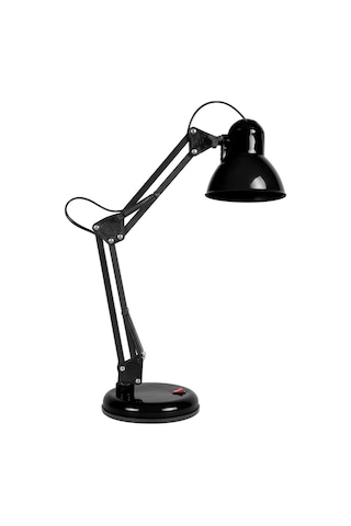 Okmino Akrobat Masa Lambası Siyah 320-6 Beyaz