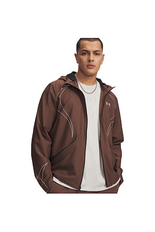 Under Armour Unstoppable+ Woven Jacket Erkek Günlük Ceket 6014718-230 Kahverengi Kahverengi