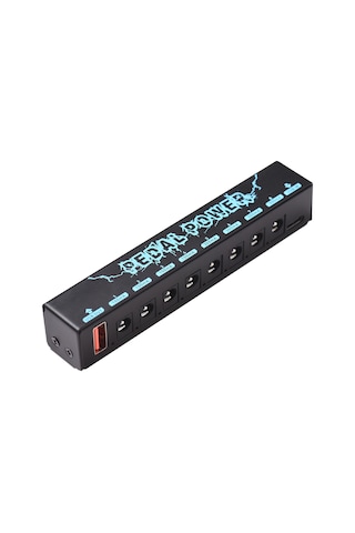 Suofeng Metal Gövde, 8 Kanallı Usb Çıkışlı Taşınabilir Gitar Efekt Pedalı Güç Kaynağı