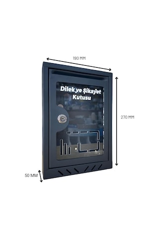 Akşan Dilek Ve Şikayet Kutusu Dikey