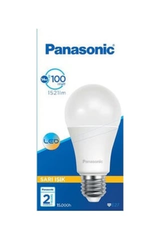 Panasonic 14w Sarı Işık Led Ampul E27 Duy Ldach14lg1r7 - 1 Adet