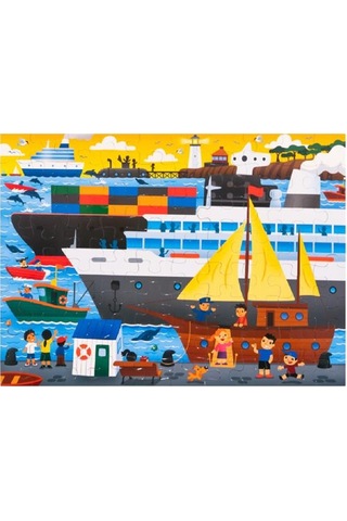 +4 Yaş Liman 80 Parça Puzzle (Eolo)
