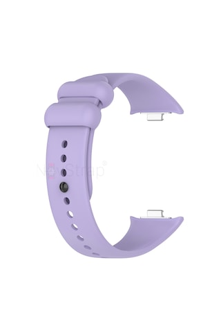 Novstrap Xiaomi Mi Band 8 Pro İle Uyumlu Kordon Kayış Yumuşak Silikon Klasik Kordon