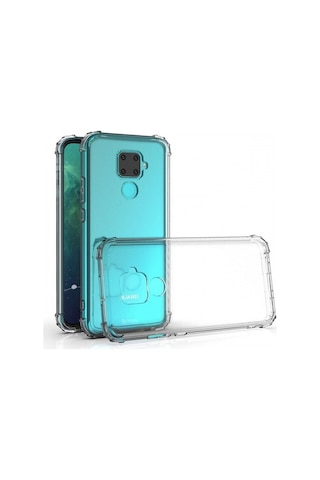 Blogy Mate 30 Lite İle Uyumlu Crystal Fit Kılıf Crystal Clear
