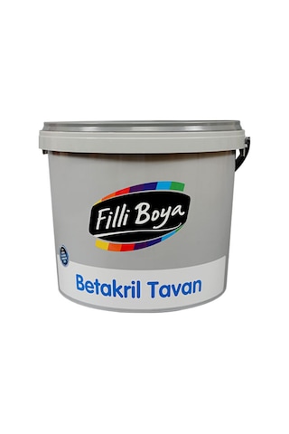 Filli Boya Betekril Tavan Boyası 17,5 Kg Beyaz Filli Boya Betekril Tavan Boyası 17,5 Kg Beyaz