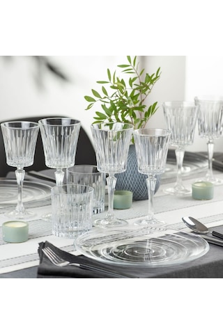 Rcr Timeless 6'lı Kadeh 300 Ml Şeffaf