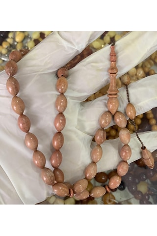 PEMBE FİL AĞACI (PİNK İVORY) TESBİH ARPA MODEL