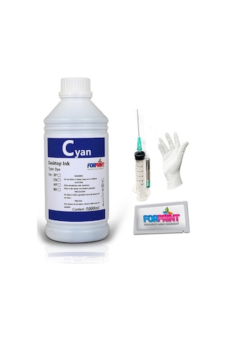 Epson L382- L386- L486 Uyumlu Mürekkep 4 Renk 4X1000 ML
