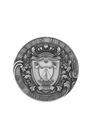 Agakulche Robin Hood Gümüş Sikke Coin