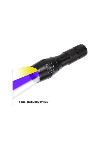 Beyaz , Sarı Ve Mor Renk Aydınlatma Q5 Led