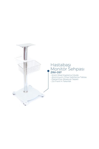 Hastabaşı Monitör Sehpası