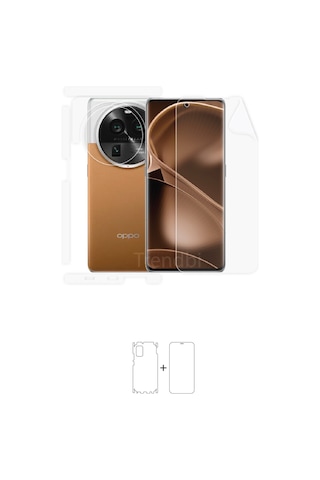 Oppo Find X6 Pro Full Body Koruyucu 360 Derece Kaplama Poliüretan