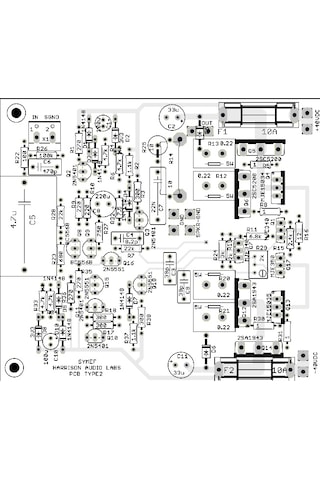 220 Watt Amfi Ses Devresi Harrison Audio Labs Symf