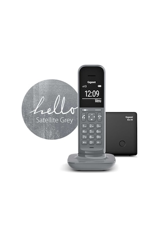 Buradabulabilirsin Gıgaset Cl390, Dect Telefon, Gri, 12 Saat Konuşma, 180 Saat Bekleme, 150 Kişilik Rehber Nl