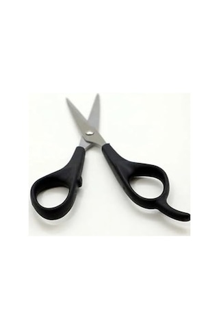 Uzun Uç Eşit Sap Paslanmaz Çelik Saç Sakal Favori Kesme Kesim Düzeltme Berber Makası 15cm Çok Amaçlı Keskin Mak