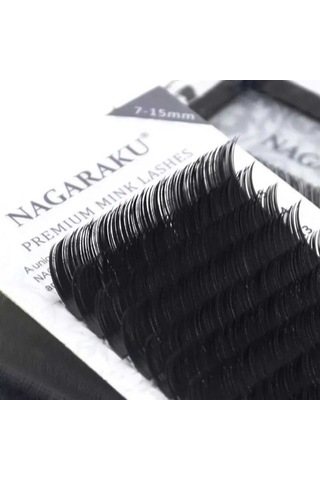 Nagaraku 0.10 C Kıvrım Mix İpek Kirpik Seti