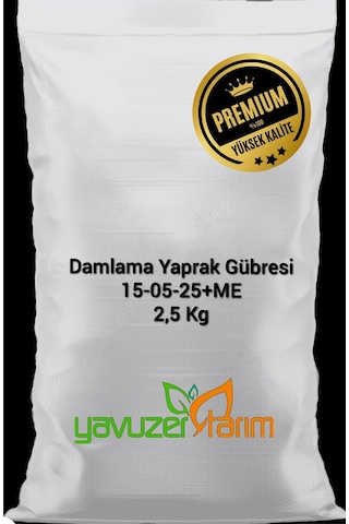 Damlama Yaprak Gübresi Npk Special 15.05.25+me Fertilizer 2,5 Kg