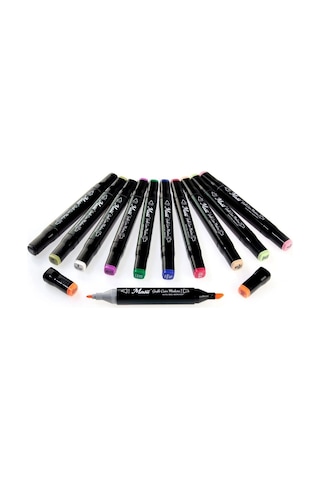 Masis Twin Çift Uçlu Marker Kalemi 137 Medium Pink