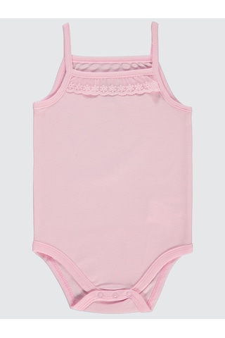 Civil Baby Kız Bebek Çıtçıtlı Badi 2-3 Yaş Pembe
