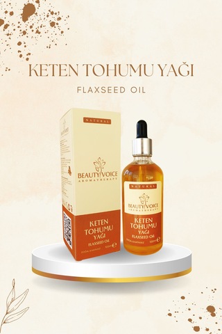 Beauty Voice Katkısız Keten Tohumu Yağı 2'li