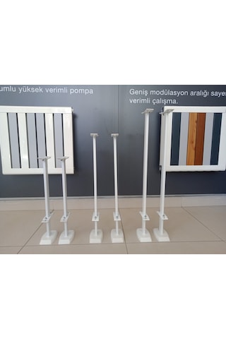 Radyatör Yere Montaj Ayağı 50 Cm 500 Lük Radyatör Içi̇N 1 Set