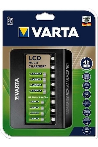 Varta 57681 Varta Lcd Multi Şarj Cihazı 8Xaaa Aa