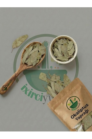 İxirciyusuf Okaliptus Yaprağı Okaliptüs Eucalyptus Leaf Eucalyptus Globulus Kurutulmuş Bitki 100 G Doğal