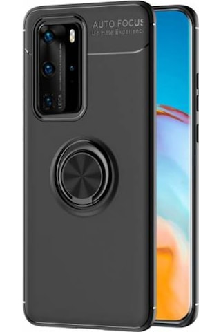 Huawei P40 Pro Yüzüklü Manyetik Ravel Kilif 513799658