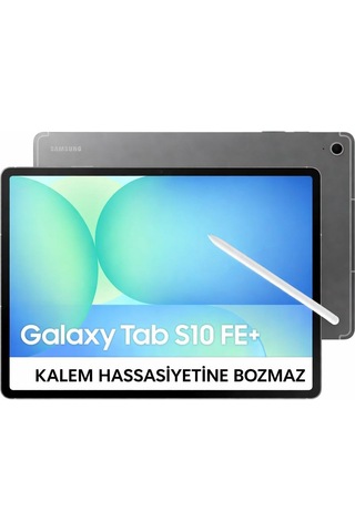 Samsung Galaxy Tab S10 Fe Plus S10 Fe+ Tamperli Cam Ekran Koruyucu Kalemle Tam Uyumlu 9h Kırılmaz Cam