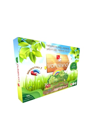 Vonaland - Garden | Eğitici Aile Kutu Oyunu