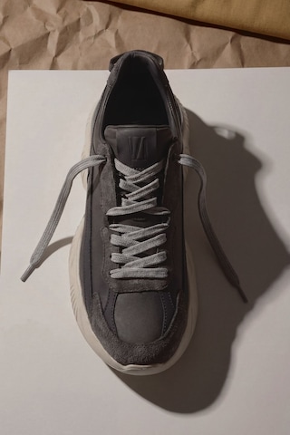 Valmenti Erkek Hakiki Deri Gri Sneakers & Spor Ayakkabı 381 23348 Erk Ayk Y26 Grı